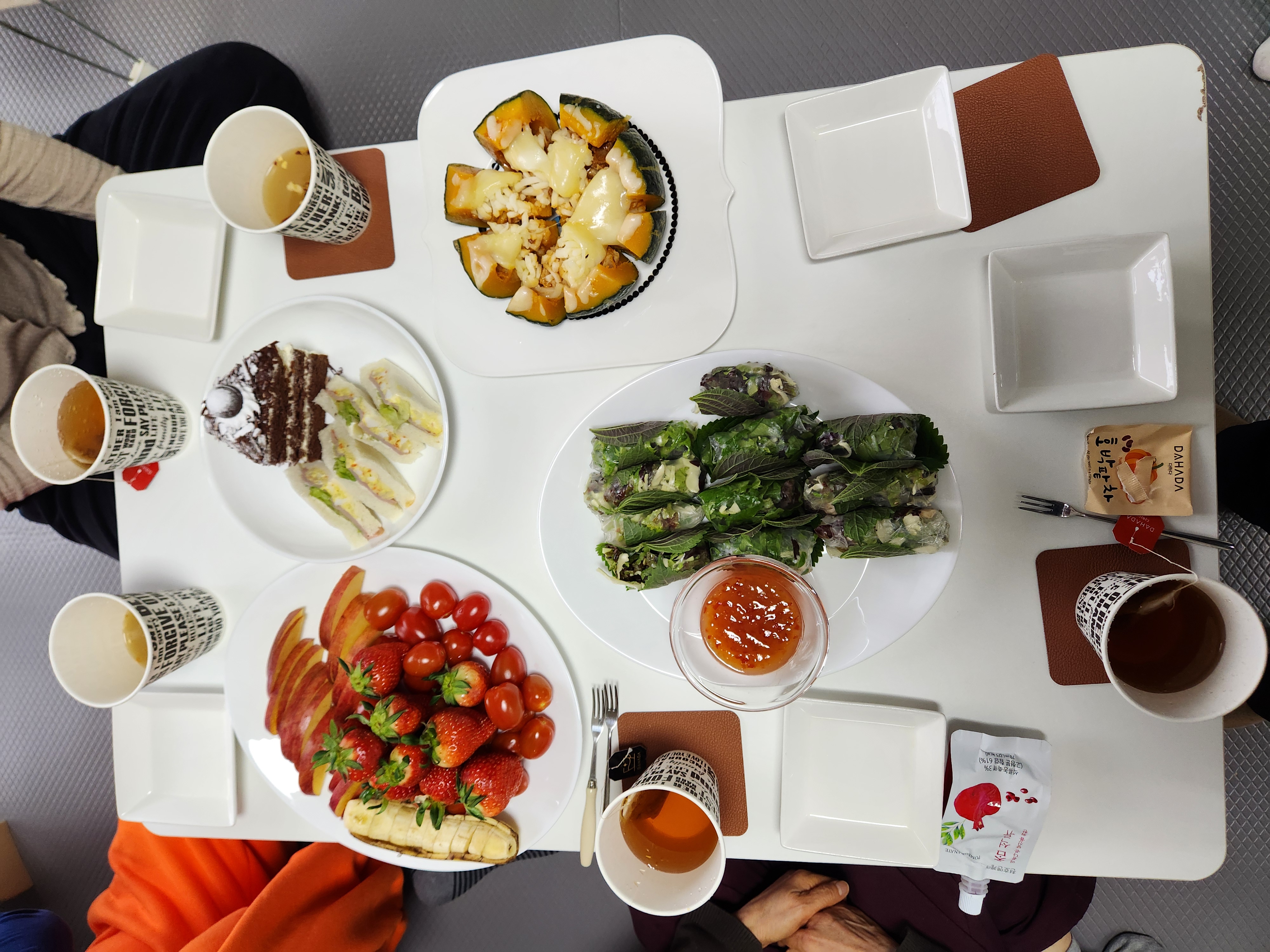 2구역 구역예배. 드렸어요