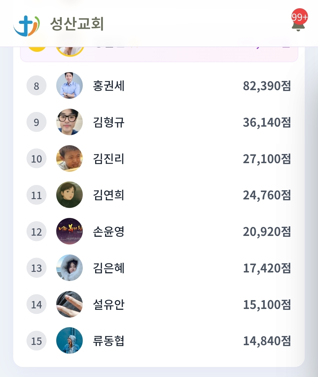 등수 보이냐 유안아 ㅋ