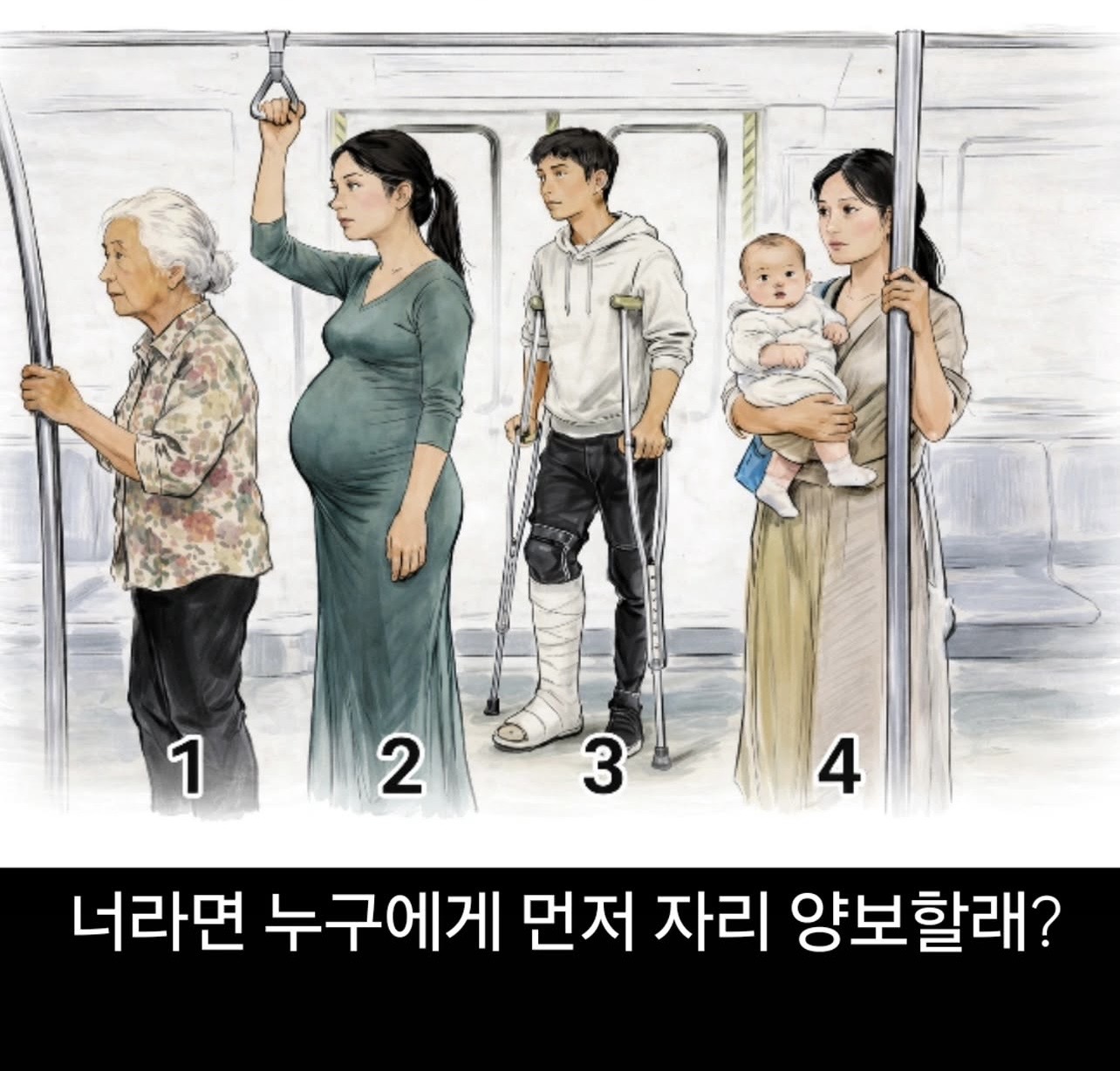 양보 좀 하세요 !!!