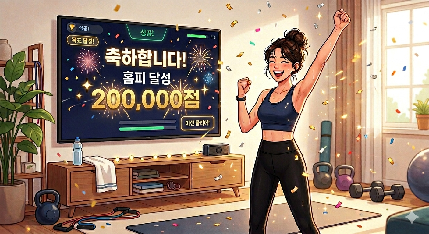 홈피 달성 점수!!!