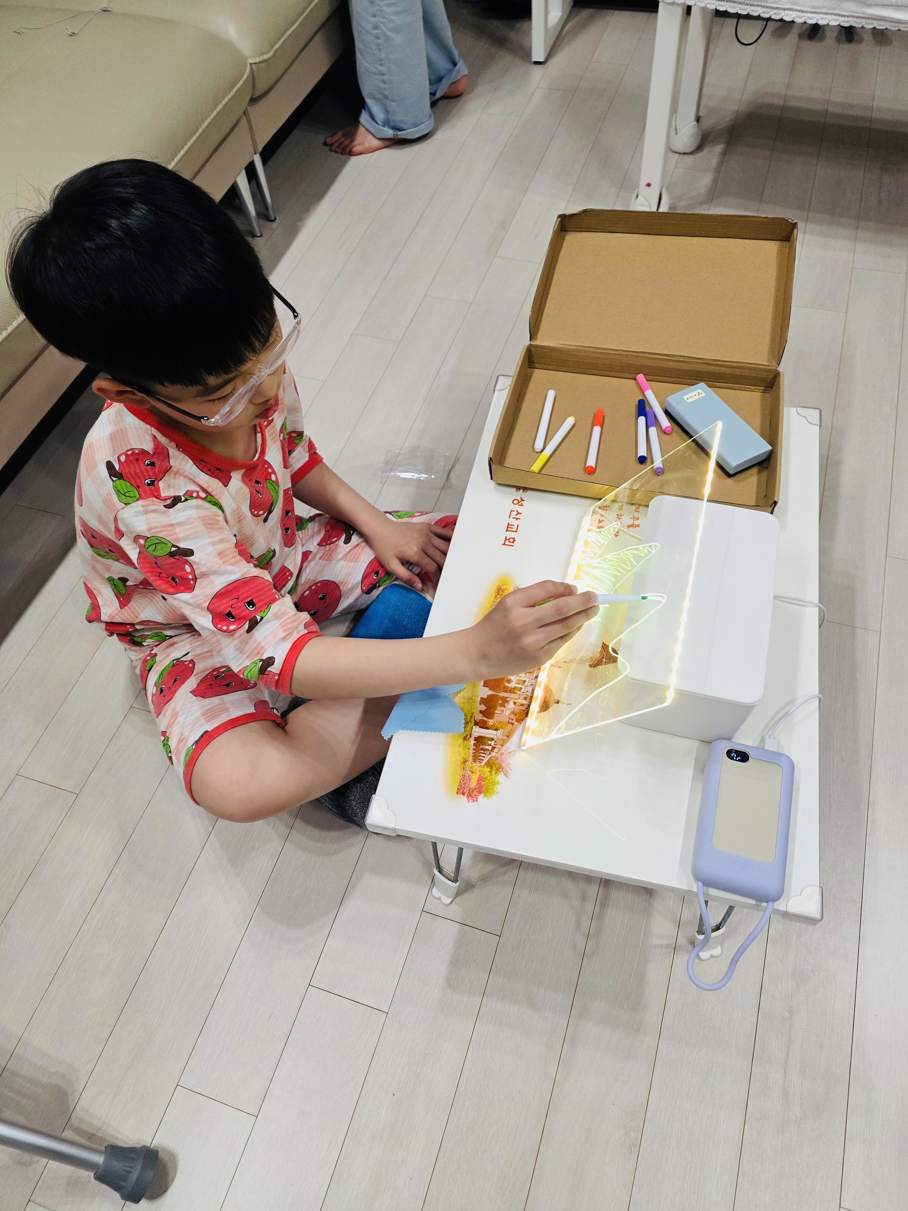 그림 좋아하는 진솔이😎🐒🐤🐥