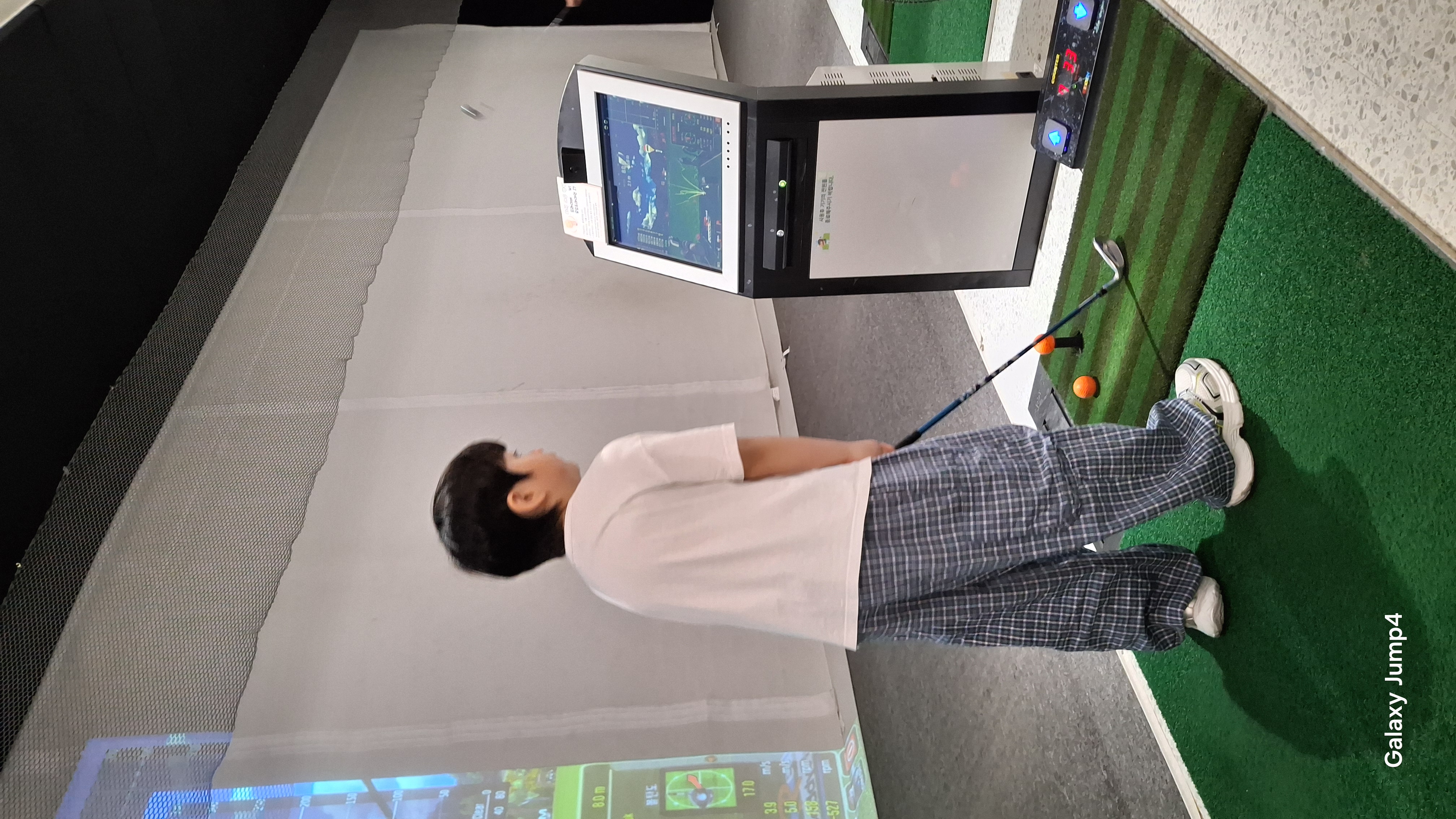 어린이 골프채 선물받았네요